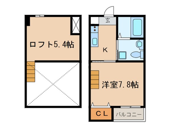 グリーン・ノアの物件間取画像